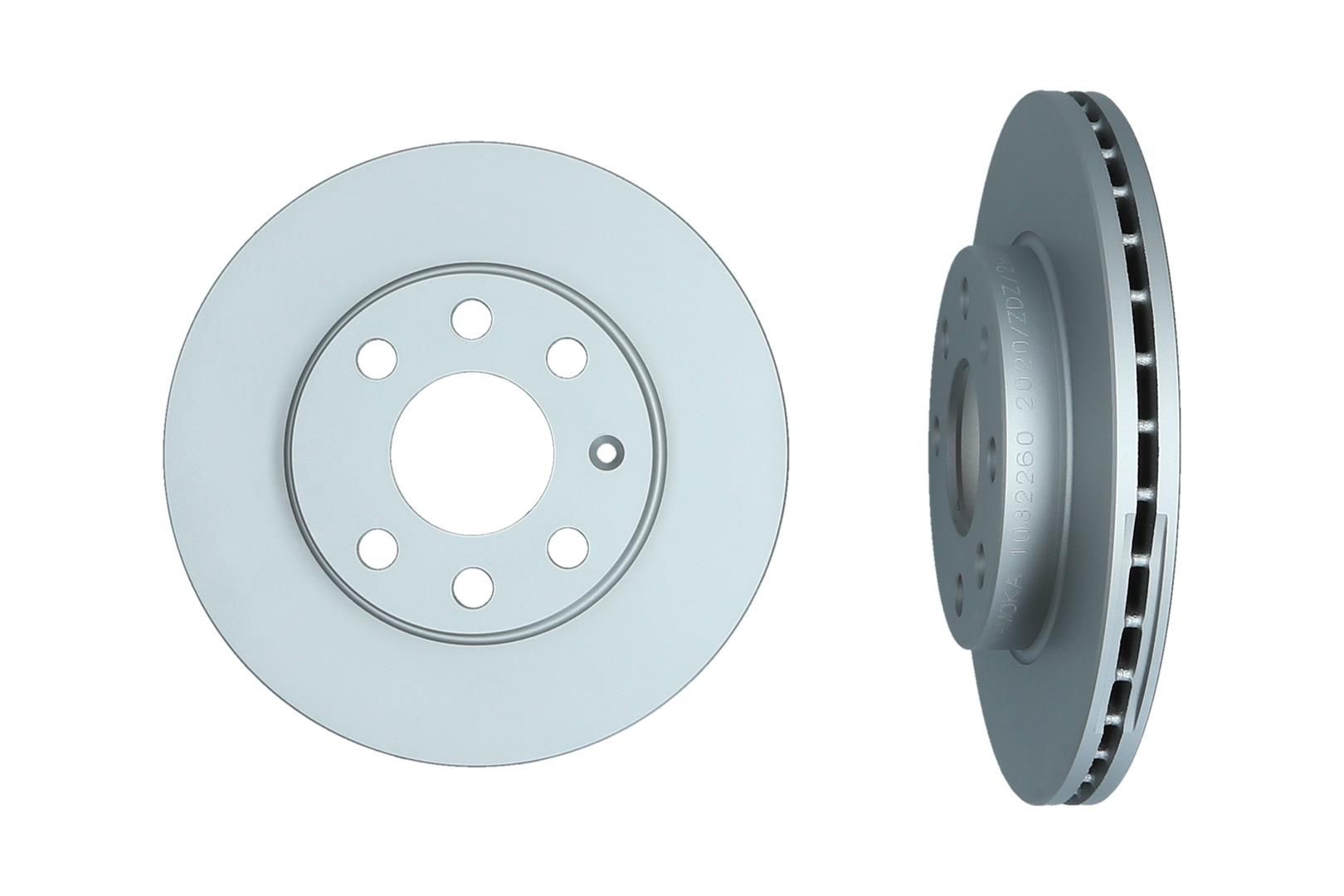 KAMOKA 1032260: Bremžu diski Priekšējais tilts, Ø: 240mm, ventilējams, Ø: 240mm, pārklāts