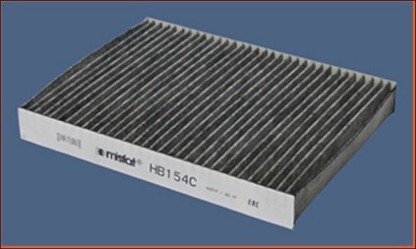 MISFAT HB154C: Filtro abitacolo Filtro al carbone attivo