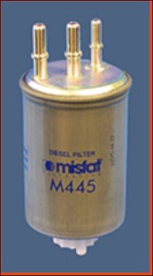 MISFAT M445: Degvielas filtrs