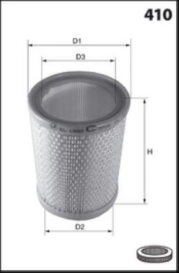 MISFAT R736A: Gaisa filtrs