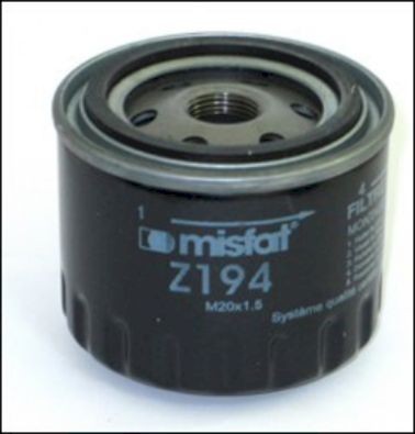 MISFAT Z194: Oliefilter