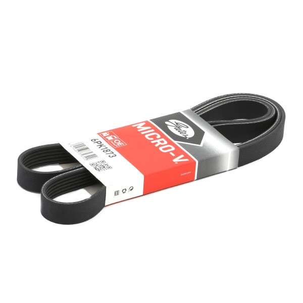 GATES 6PK1873: Пистов ремък 1873mm, брой на ребрата: 6, RoadMax™ Value Line