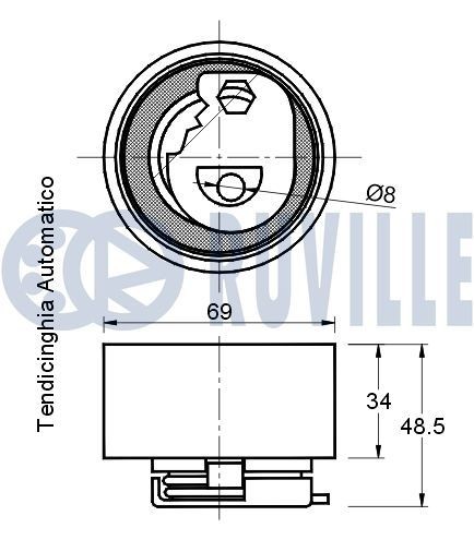 RUVILLE 325160: Motorophæng