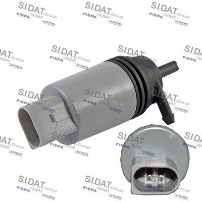 SIDAT 5.5124: Pompa acqua lavaggio, Pulizia cristalli