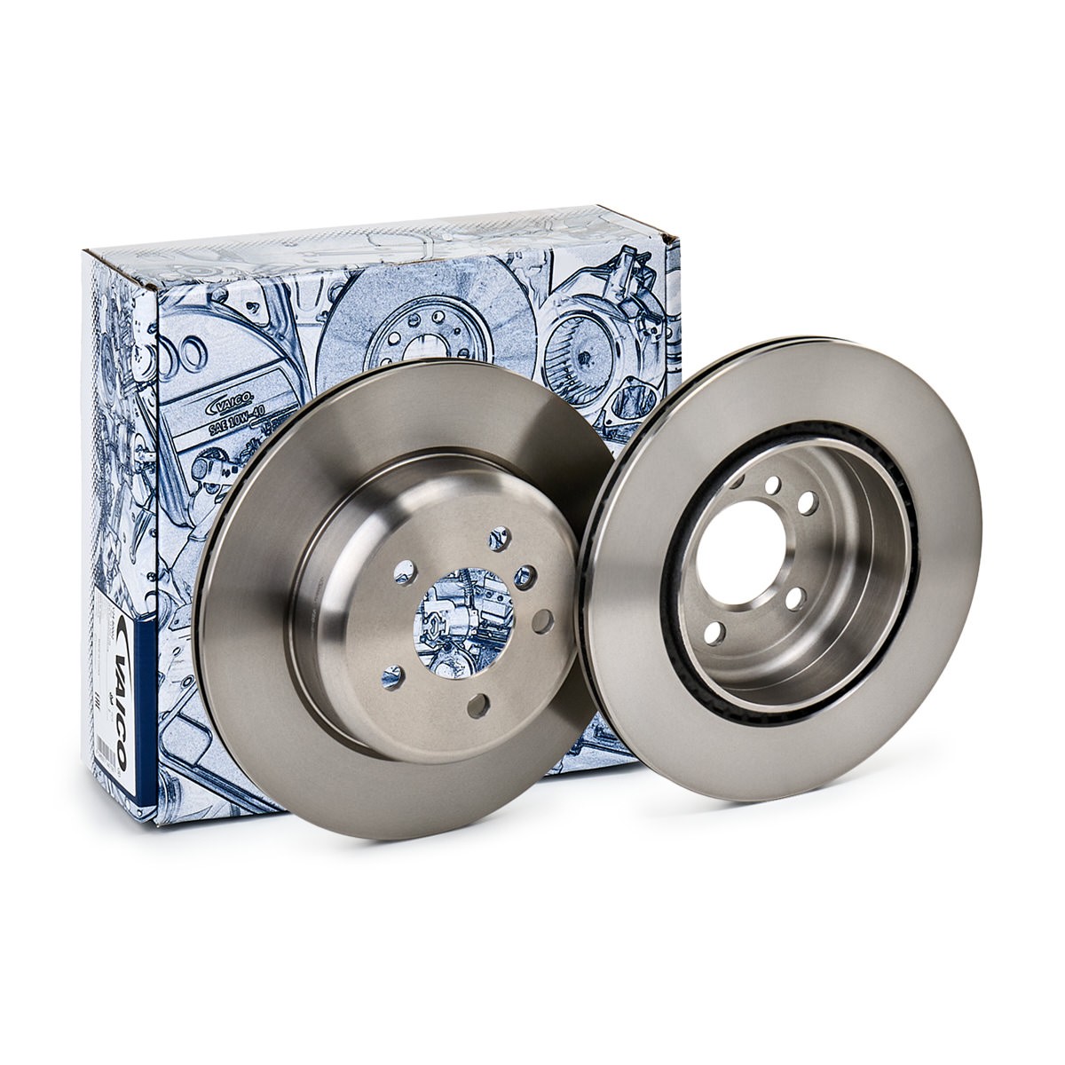 VAICO V20-80086: Piduriketas Tagasild, Ø: 330mm, õhutusega, Ø: 330mm