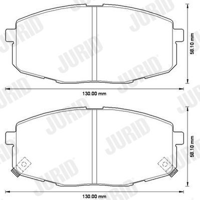 JURID 572577JC: Piduriklotsid PREMIER