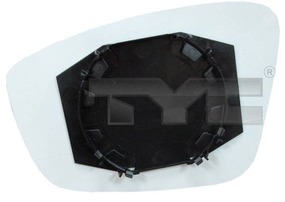 TYC 337-0221-1: Vetro specchio, specchio esterno Dx