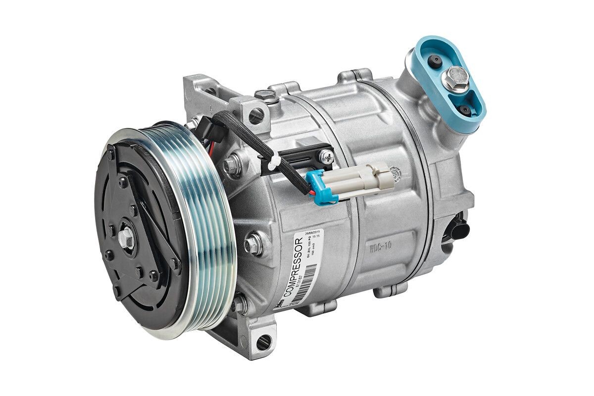VALEO 813187: Kompresor klimatizácie s PAG - kompresorovym olejom, NEW ORIGINAL PART