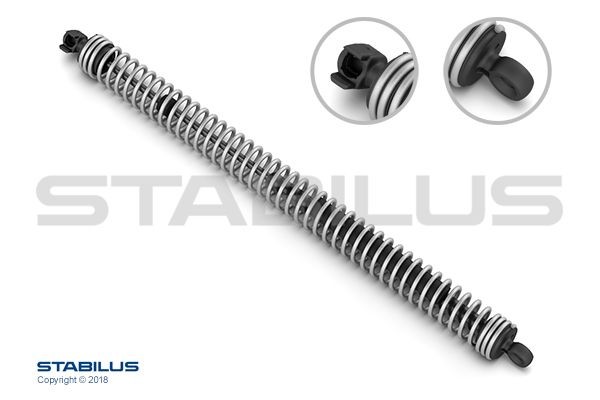 STABILUS 773666: Газов амортисьор, багажно / товарно пространство 590mm, с външна пружина // FEDERBEIN