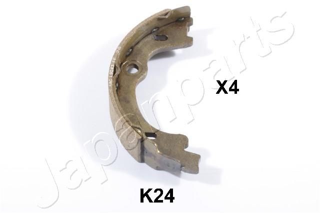 JAPANPARTS GF-K24AF: Zestaw szczęk hamulcowych, hamulec postojowy 170[mm]