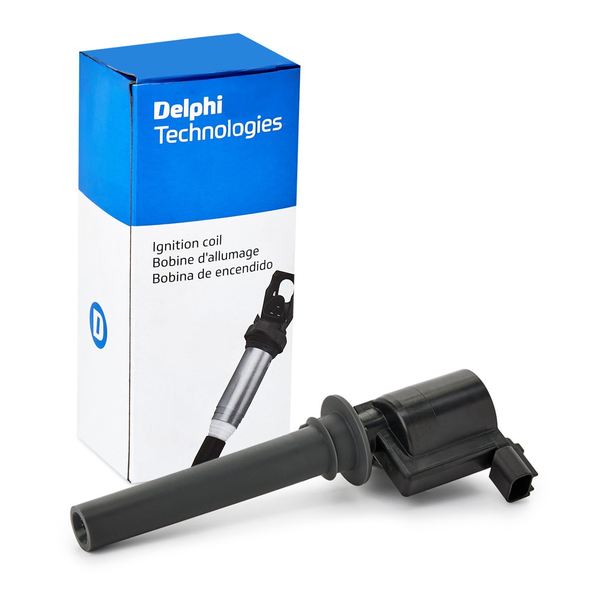 DELPHI GN10192-12B1: Tændspole 12V, 2-polet