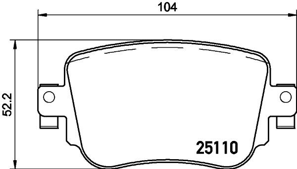 MINTEX MDB3382: Piduriklotsid koos pidurisadula kruvidega