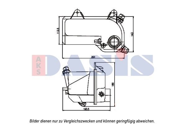 AKS DASIS 053015N: Ausgleichsbehälter
