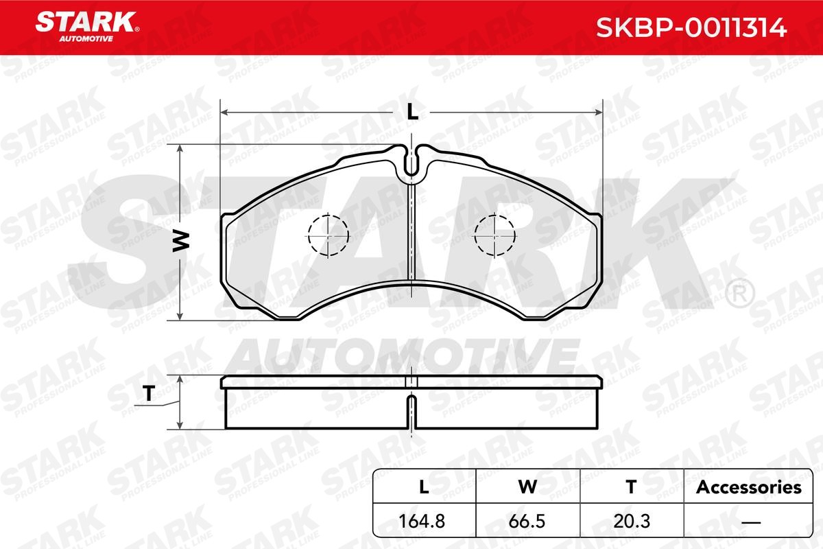 STARK SKBP-0011314: Bremžu kluči Aizmugurējais tilts