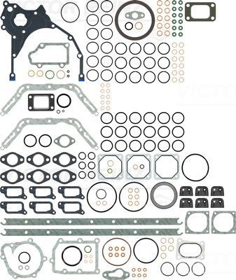 REINZ 01-29061-02: Kit guarnizioni motore con paraolio-albero a gomiti, con guarnizione tenuta stelo valvola, senza guarnizione coperchio valvole, senza guarnizione testata
