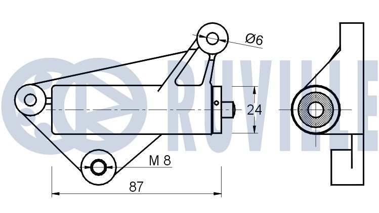 RUVILLE 325703: Motorophæng
