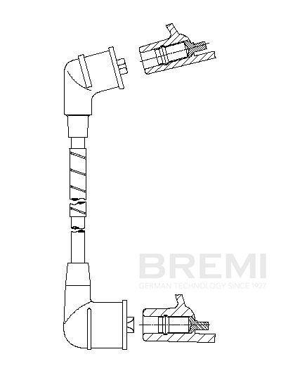 BREMI 672/60: Zündkabel