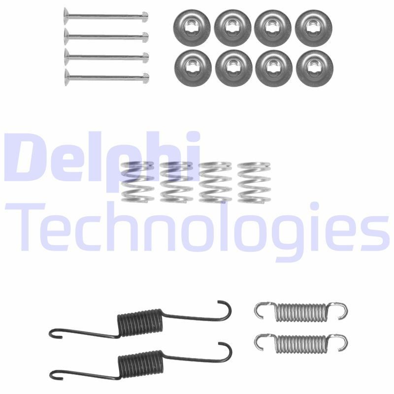DELPHI LY1411: Monteringssats, bromsbackar