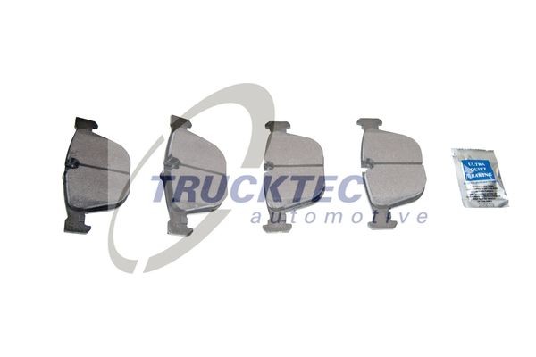 TRUCKTEC AUTOMOTIVE 08.34.178: Комплект спирачно феродо, дискови спирачки задна ос