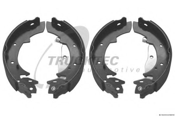 TRUCKTEC AUTOMOTIVE 08.35.001: Zestaw szczęk hamulcowych, hamulec postojowy