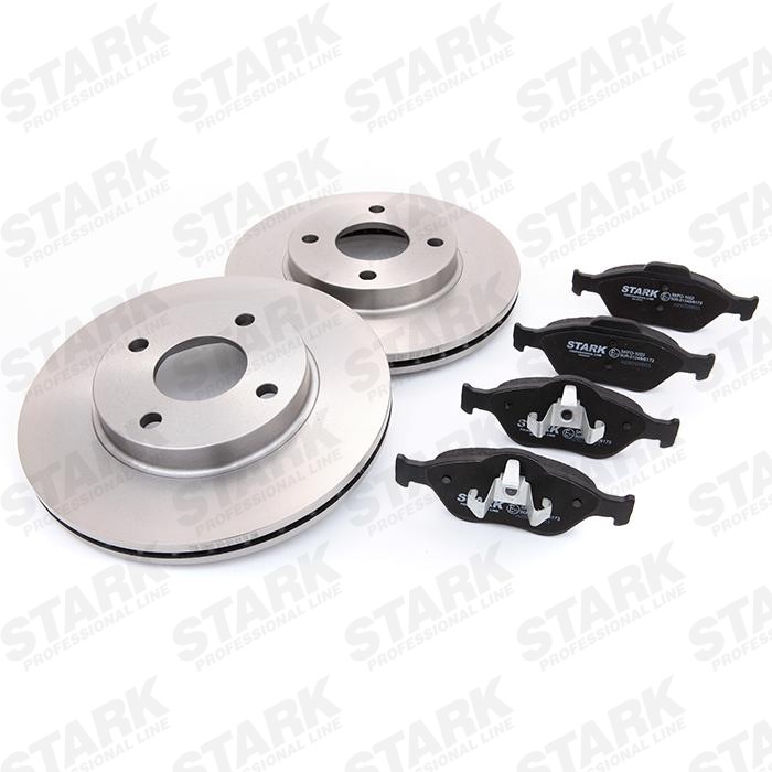 STARK SKBK-1090056: Pidurikomplekt, ketaspidur Esisild, Ø: 258mm, õhutusega