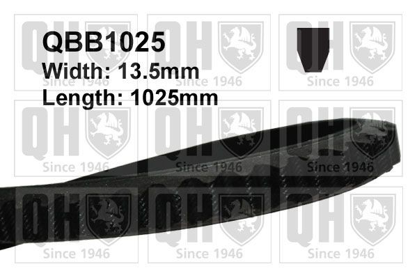 QUINTON HAZELL QBB1025: Ķīļsiksna 1025mm