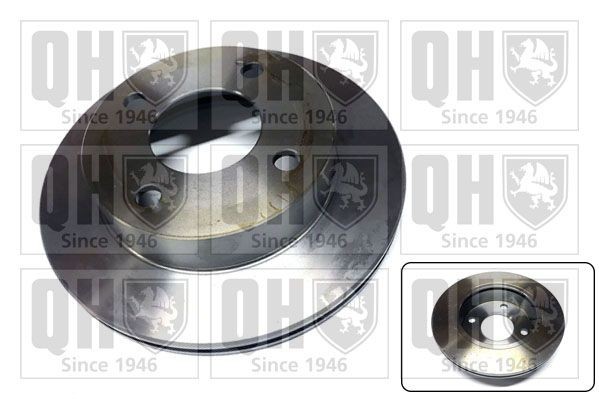 QUINTON HAZELL BDC4393: Piduriketas Ø: 214mm, õhutusega, Ø: 214mm