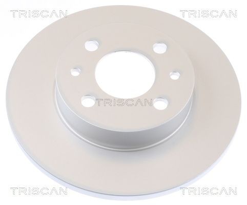 TRISCAN 8120 10127C: Δισκόπλακα Ø: 240mm, πλήρες, Ø: 240mm, με επίστρωση COATED