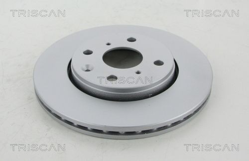 TRISCAN 8120 10190C: Bremseskive Ø: 247mm, ventileret, Ø: 247mm, coatet COATED