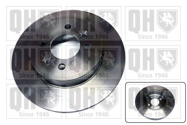 QUINTON HAZELL BDC4599: Piduriketas Ø: 265mm, täis, Ø: 265mm