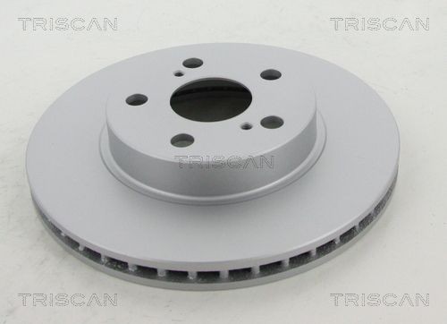 TRISCAN 8120 131006C: Piduriketas Ø: 255mm, õhutusega, Ø: 255mm, kaetud COATED
