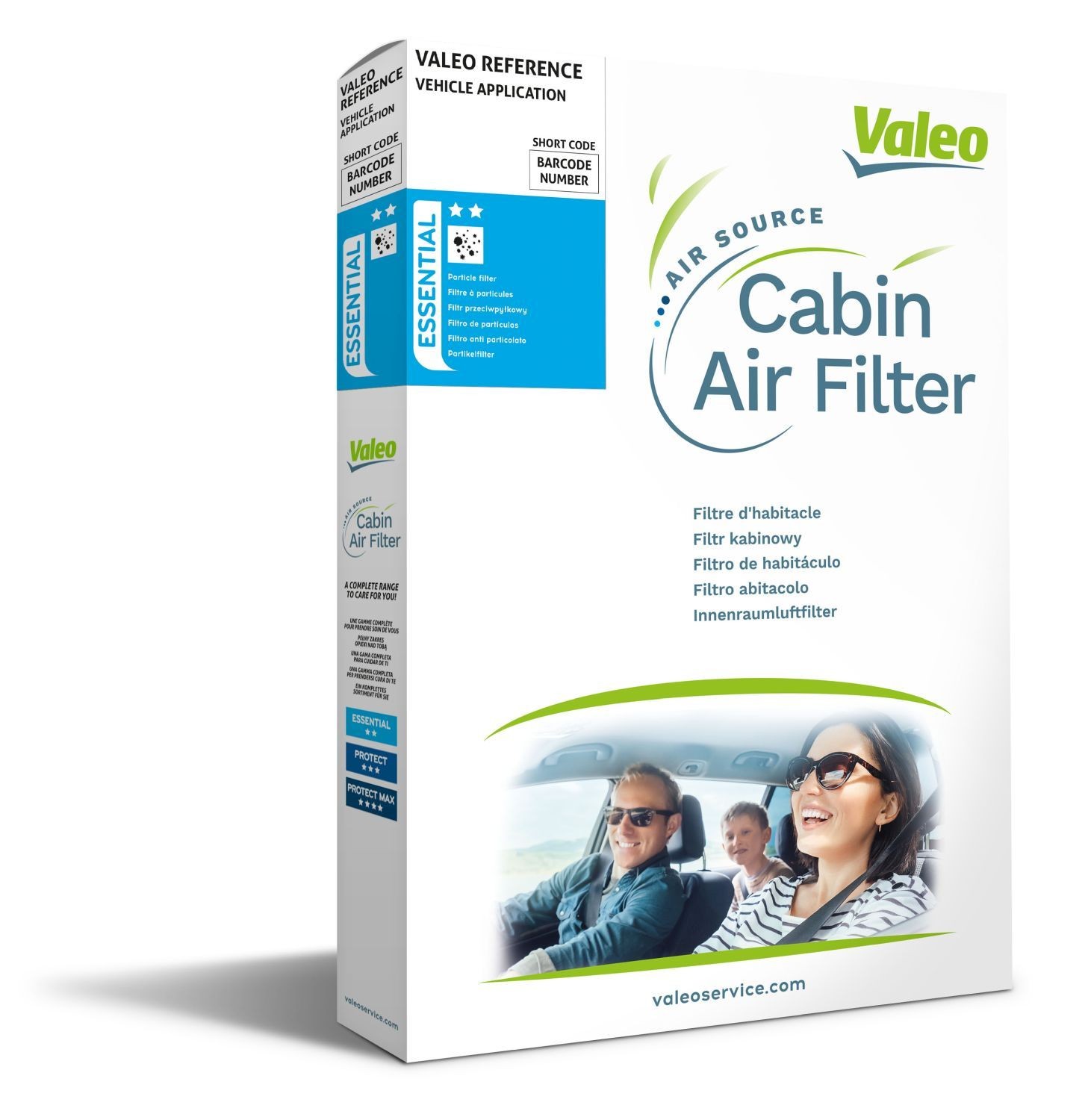 VALEO 715800: Filtru, aer habitaclu Filtru de particule, CLIMFILTER COMFORT