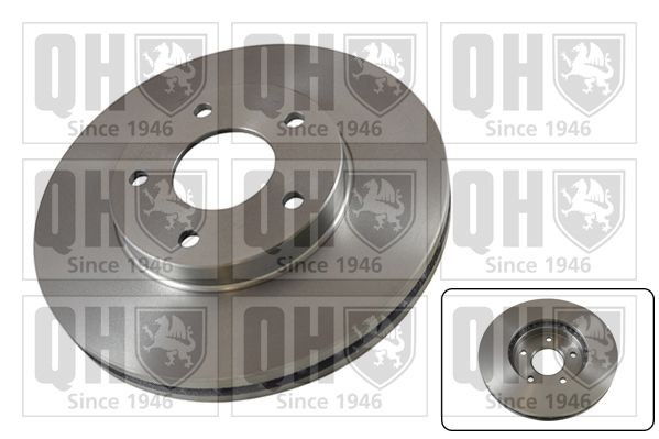 QUINTON HAZELL BDC5237: Disc de frână Ř: 280mm, ventilat, Ř: 280mm