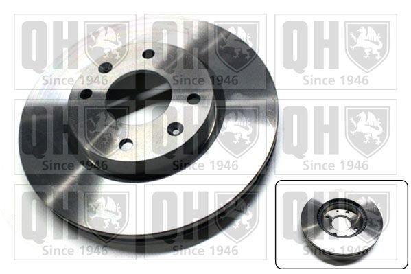 QUINTON HAZELL BDC5407: Bremsscheibe Ø: 280mm, Belüftet, Ø: 280mm
