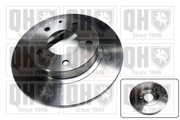 QUINTON HAZELL BDC3959: Piduriketas Ø: 261mm, täis, Ø: 261mm