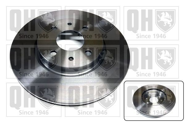 QUINTON HAZELL BDC4674: Piduriketas Ø: 257mm, õhutusega, Ø: 257mm