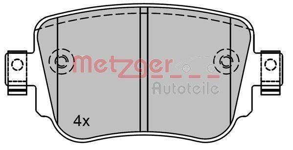 METZGER 1170792: Piduriklotsid Tagasild