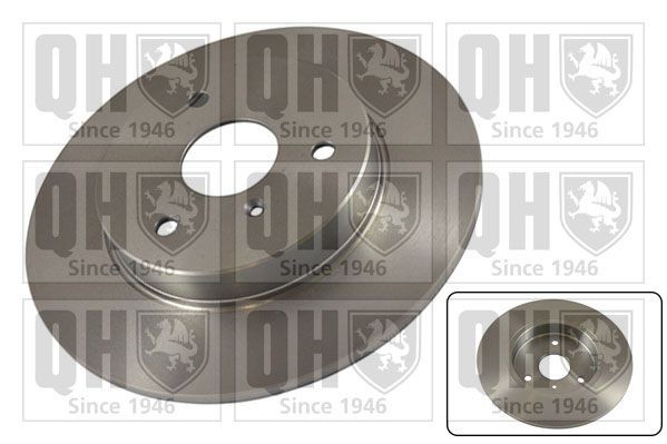 QUINTON HAZELL BDC5157: Disco freno Ø: 280mm, pieno, Ø: 280mm