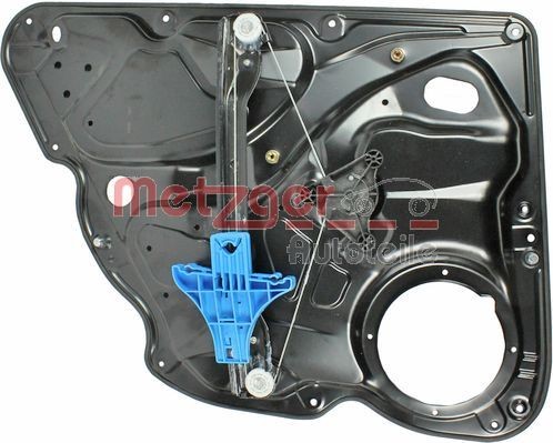 METZGER 2160300: Mecanism actionare geam spate dreapta, electric, fara motor electric, cu suport de baza