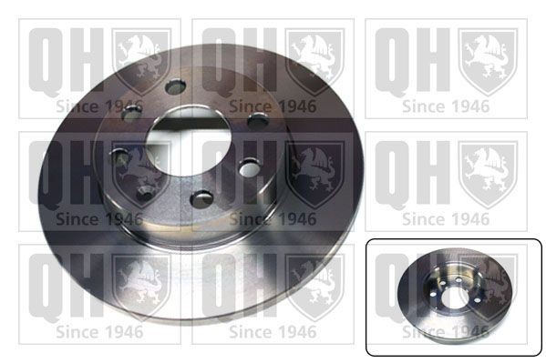 QUINTON HAZELL BDC5306: Δισκόπλακα Ø: 240mm, πλήρες, Ø: 240mm