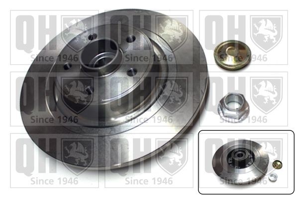 QUINTON HAZELL BDC5468: Piduriketas Ø: 300mm, täis, Ø: 300mm, koos integreeritud rattalaagriga, koos integreeritud magnetilise anduriga