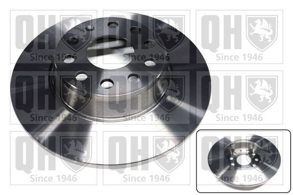 QUINTON HAZELL BDC5495: Disco de freno Ø: 286mm, macizo, Ø: 286mm