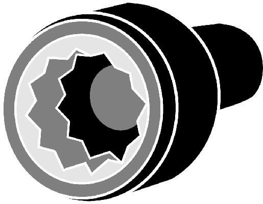 CORTECO 016848B: Jeu de boulons de culasse de cylindre 138mm, M9