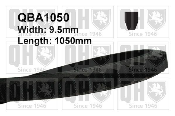 QUINTON HAZELL QBA1050: Трапецовиден ремък 1050mm