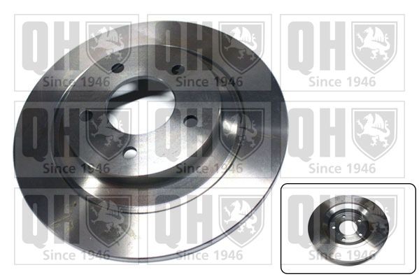QUINTON HAZELL BDC5512: Δισκόπλακα Ø: 302mm, πλήρες, Ø: 302mm