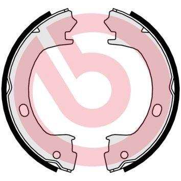 BREMBO S 11 510: Fékpofakészlet, rögzítőfék ESSENTIAL LINE