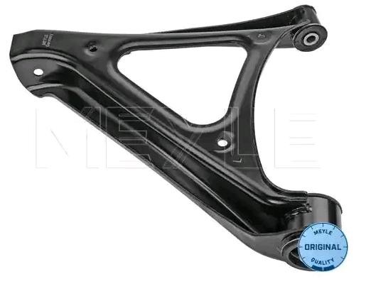 MEYLE 116 050 0105: Bras de suspension inférieur, Essieu arrière gauche, Tôle d'acier, avec support en caoutchouc, ORIGINAL Quality