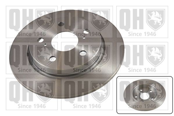 QUINTON HAZELL BDC5588: Disco de freno Ø: 270mm, macizo, Ø: 270mm