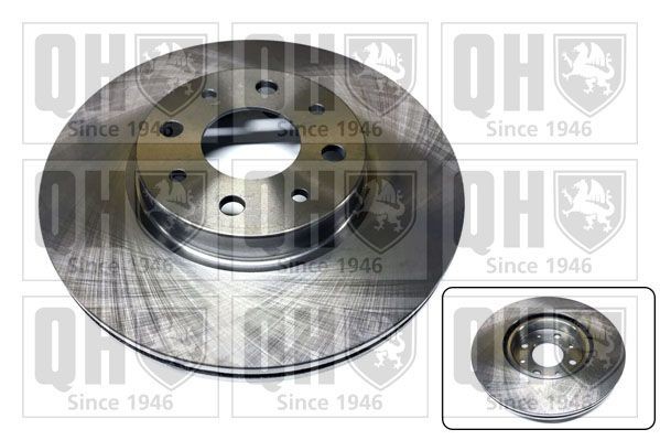 QUINTON HAZELL BDC3593: Piduriketas Ø: 258mm, õhutusega, Ø: 258mm