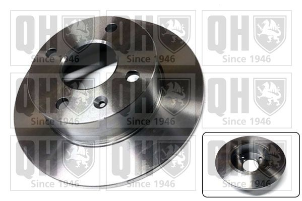 QUINTON HAZELL BDC3235: Piduriketas Ø: 240mm, täis, Ø: 240mm
